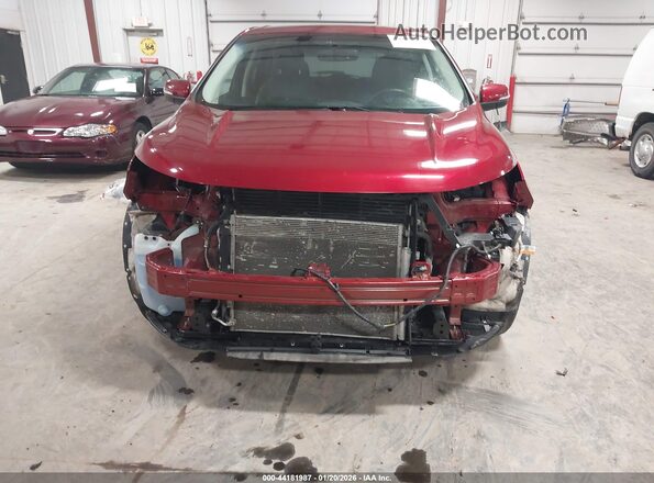 2FMPK3J88GBC31117 2016 FORD EDGE Red წინა ხედი