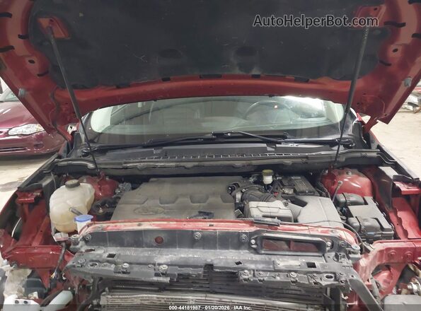 2FMPK3J88GBC31117 2016 FORD EDGE Red უკანა ხედი