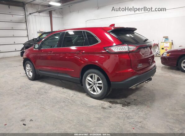 2FMPK3J88GBC31117 2016 FORD EDGE Red უკანა მარცხენა