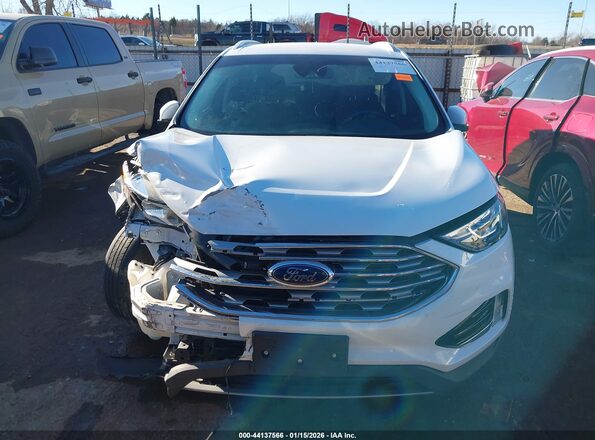 2FMPK3J95KBB93122 2019 FORD EDGE White Սարքավորումների վահանակի տեսք