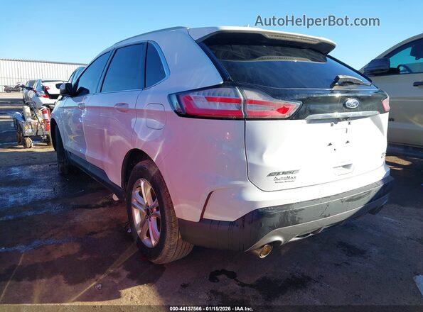 2FMPK3J95KBB93122 2019 FORD EDGE White Հետևի ձախ