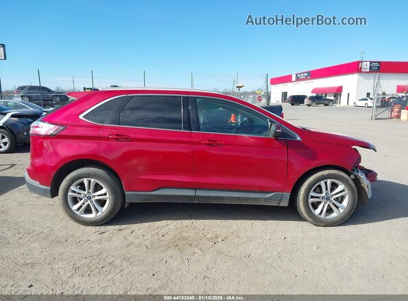 2FMPK3J95LBB64415 2020 FORD EDGE Red Սարքավորումների վահանակի տեսք