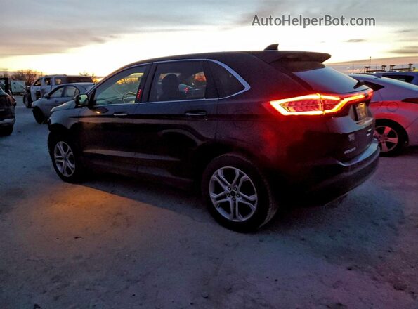 2FMPK3K97JBB06690 2018 FORD EDGE Black Trasero izquierdo