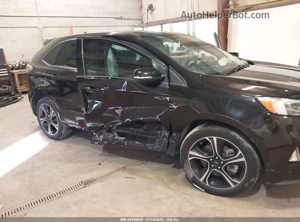 2FMPK4AP2MBA46473 2021 FORD EDGE Black Widok z przodu