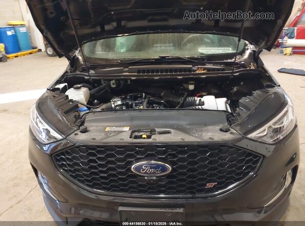 2FMPK4AP2MBA46473 2021 FORD EDGE Black Widok z tyłu