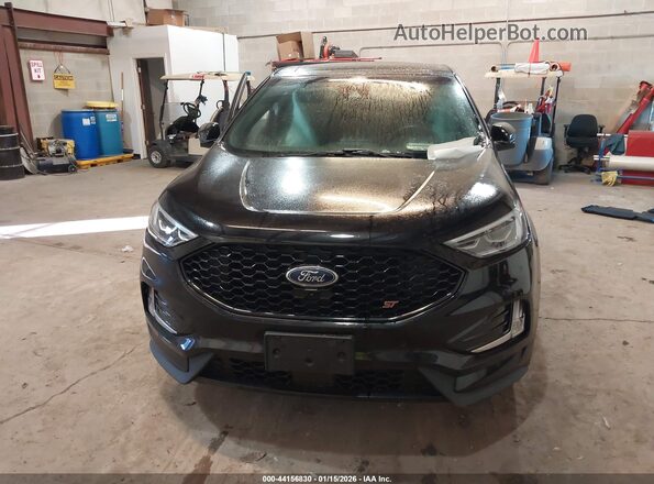 2FMPK4AP2MBA46473 2021 FORD EDGE Black Widok zestawu wskaźników