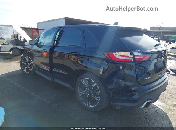 2FMPK4AP4KBC01473 2019 FORD EDGE Black Tył lewy