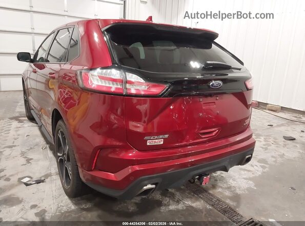 2FMPK4AP6KBC20896 2019 FORD EDGE Красный Вид спереди