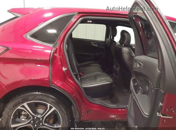 2FMPK4AP6KBC20896 2019 FORD EDGE Красный Вид наклейки с VIN-кодом