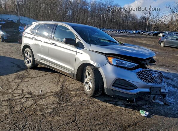 2FMPK4G98RBA10786 2024 FORD EDGE Silver Передня права чверть