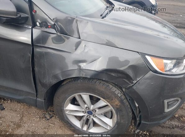 2FMPK4J85HBC58279 2017 FORD EDGE Gray Vista frontal
