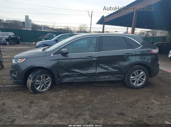 2FMPK4J85HBC58279 2017 FORD EDGE Gray Vista interior trasera