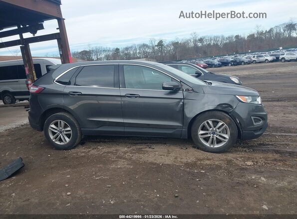 2FMPK4J85HBC58279 2017 FORD EDGE Gray Vista del cuadro de instrumentos