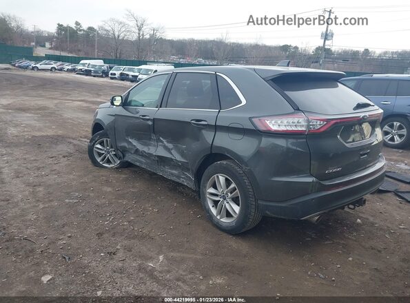 2FMPK4J85HBC58279 2017 FORD EDGE Gray Trasero izquierdo