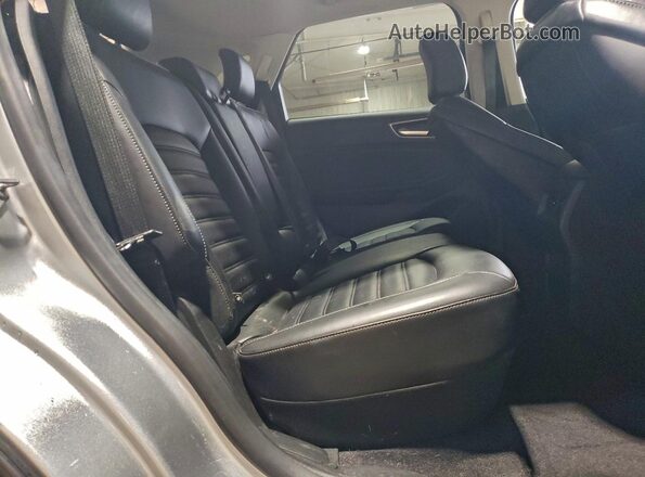 2FMPK4J90PBA34201 2023 FORD EDGE Silver Vista interior trasera