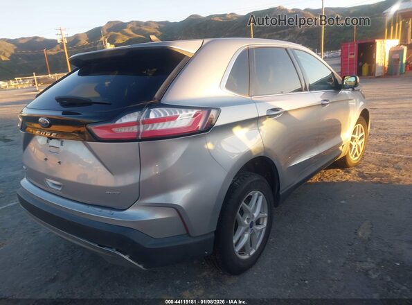 2FMPK4J92NBA53961 2022 FORD EDGE Silver Հետևի աջ