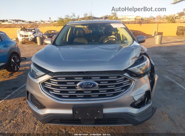 2FMPK4J92NBA53961 2022 FORD EDGE Silver Առջևի վահանակի տեսք