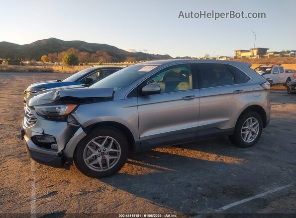 2FMPK4J92NBA53961 2022 FORD EDGE Silver Սալոնի հետևի տեսք