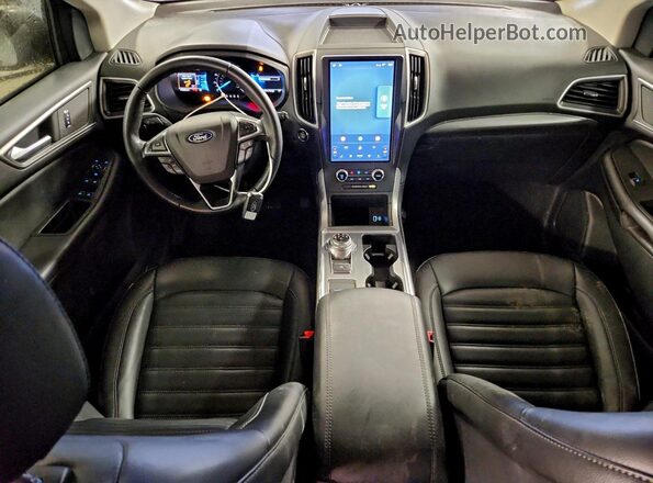 2FMPK4J92NBA71019 2022 FORD EDGE Silver Вид панелі приладів