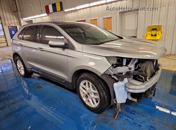 2FMPK4J92NBA71019 2022 FORD EDGE Silver Передня права чверть