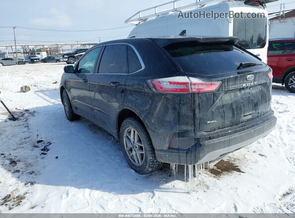 2FMPK4J93NBA23075 2022 FORD EDGE Black უკანა მარცხენა
