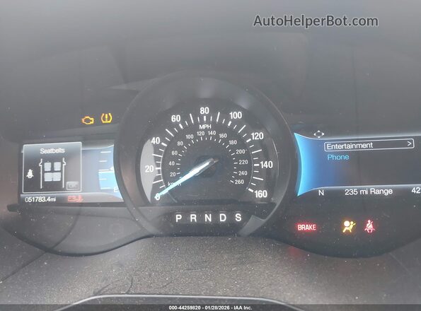 2FMPK4J95NBA19061 2022 FORD EDGE Gray Vista de los asientos traseros