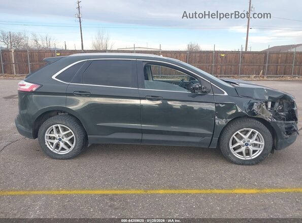 2FMPK4J95NBA19061 2022 FORD EDGE Gray Vista interior de 360 grados