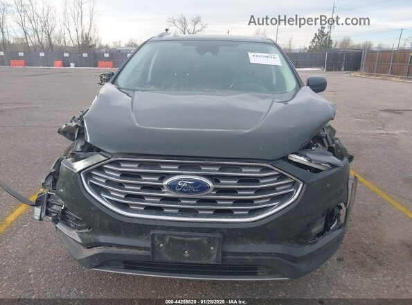 2FMPK4J95NBA19061 2022 FORD EDGE Gray Vista interior trasera