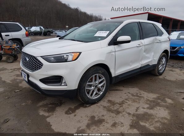 2FMPK4J95RBA15890 2024 FORD EDGE Yellow Առջևի ձախ երեք քառորդ տեսարան