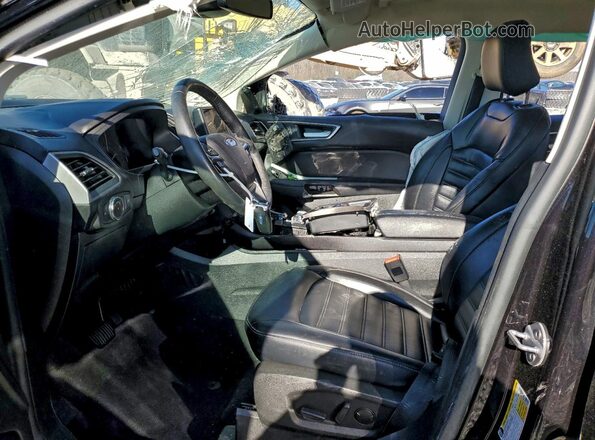 2FMPK4J96PBA18875 2023 FORD EDGE Black წინა სალონის ხედი
