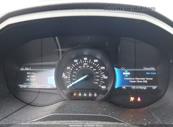 2FMPK4J97PBA11790 2023 FORD EDGE Blue Вид задніх сидінь