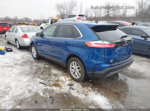 2FMPK4J98NBA01833 2022 FORD EDGE Blue 