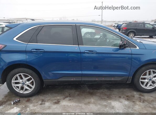2FMPK4J98NBA01833 2022 FORD EDGE Blue 