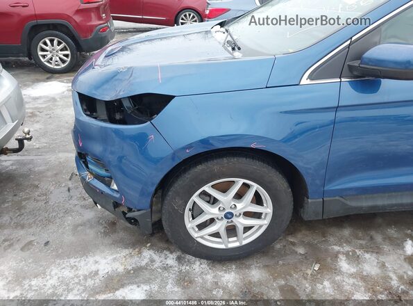 2FMPK4J98NBA01833 2022 FORD EDGE Blue 