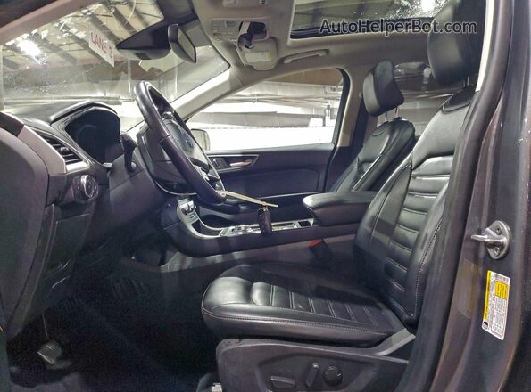2FMPK4J99NBA98475 2022 FORD EDGE Серый Вид салона спереди