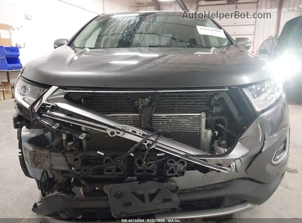 2FMPK4K80GBB79275 2016 FORD EDGE Gray Vista interior trasera