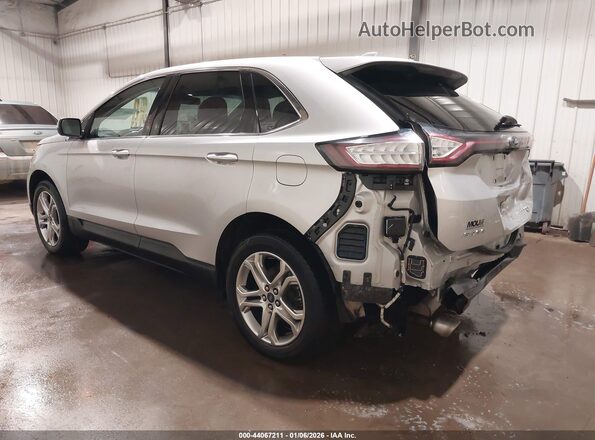 2FMPK4K81HBC22040 2017 FORD EDGE Silver Trasero izquierdo