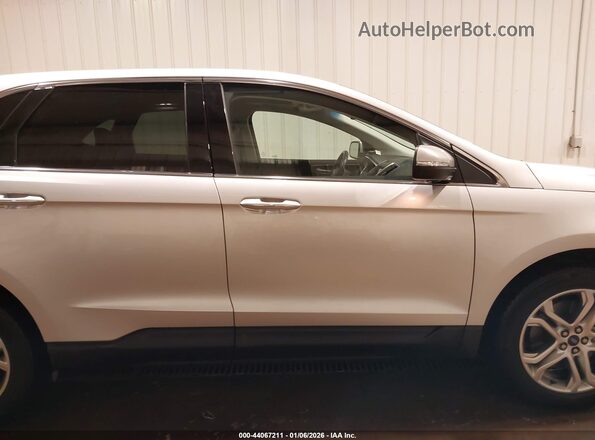 2FMPK4K81HBC22040 2017 FORD EDGE Silver Vista interior de 360 grados