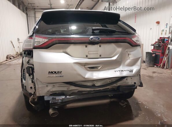 2FMPK4K81HBC22040 2017 FORD EDGE Silver Vista frontal