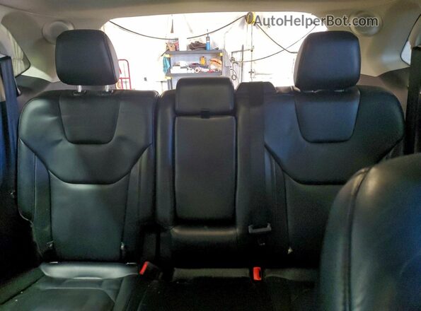2FMPK4K91GBB41918 2016 FORD EDGE Black Widok tylnych siedzeń