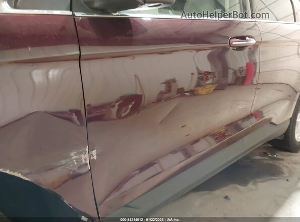 2FMPK4K92KBB76377 2019 FORD EDGE Maroon 