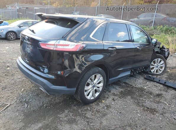 2FMPK4K92NBA45437 2022 FORD EDGE Черный Задняя правая четверть