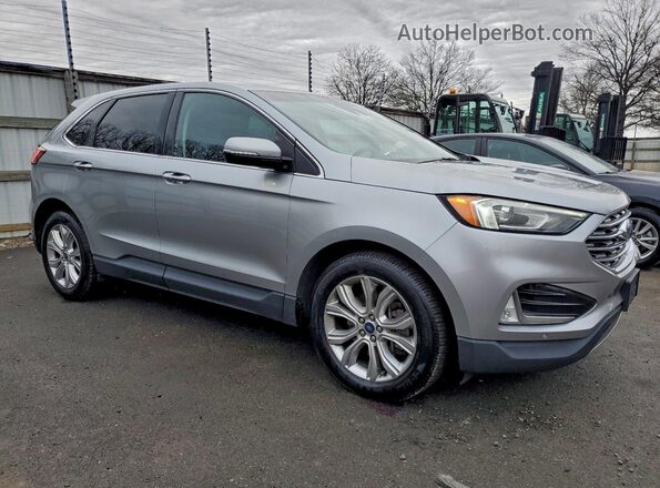 2FMPK4K98MBA21061 2021 FORD EDGE Silver 