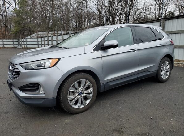 2FMPK4K98MBA21061 2021 FORD EDGE Silver 