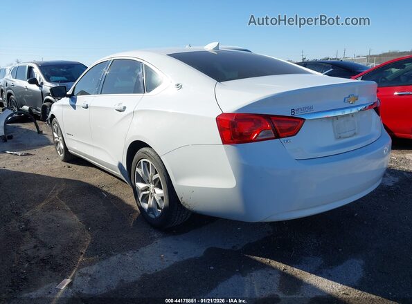 2G1105S37H9112698 2017 CHEVROLET IMPALA White Tył lewy