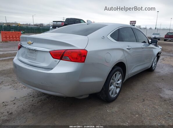 2G1105S38H9100284 2017 CHEVROLET IMPALA Серый Задняя правая четверть