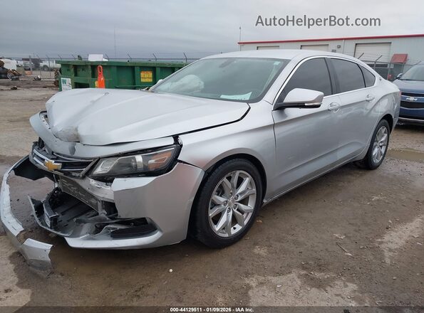 2G1105S38H9100284 2017 CHEVROLET IMPALA Серый Передняя левая четверть