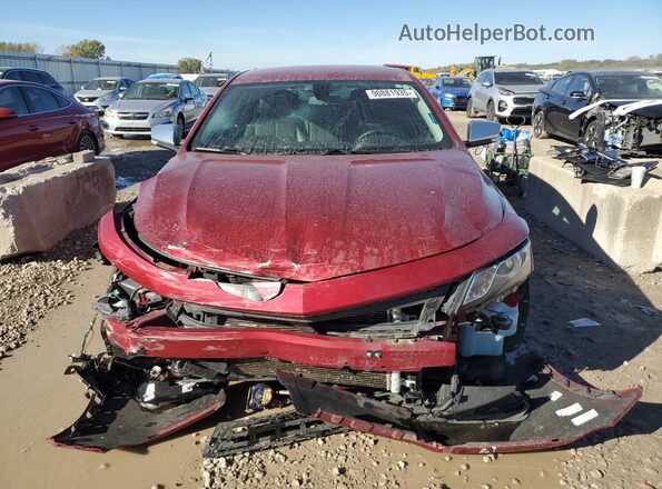 2G1105S39L9104529 2020 CHEVROLET IMPALA Red Вид спереду