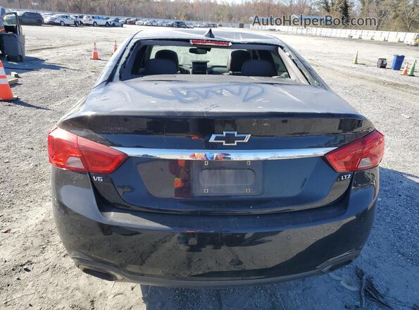 2G1145S34G9206671 2016 CHEVROLET IMPALA Black Widok z tyłu