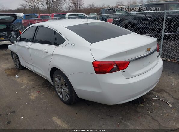 2G11Z5S33H9188053 2017 CHEVROLET IMPALA Белый Задняя левая четверть